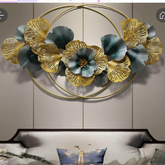 Dual Ring Flower 48*28-V Home Decor