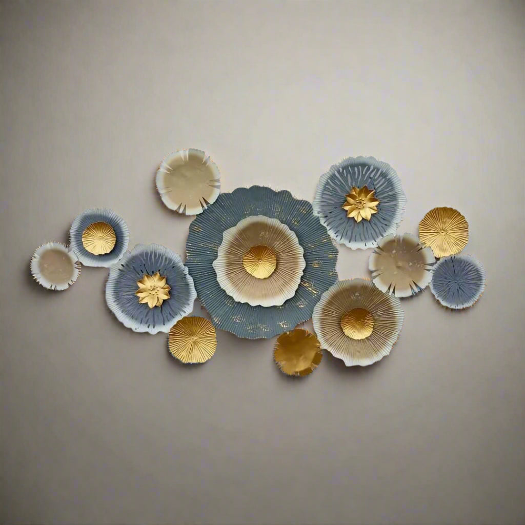 Water Lily Wall Decor 48*24-V Home Decor