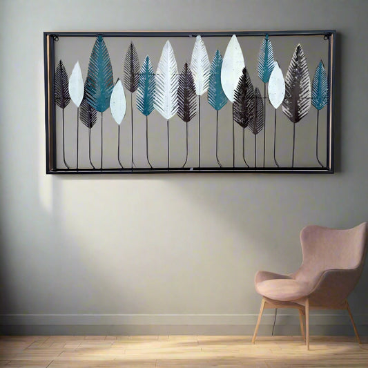 Leaves Frame Wall Decor 24*48-V Home Decor