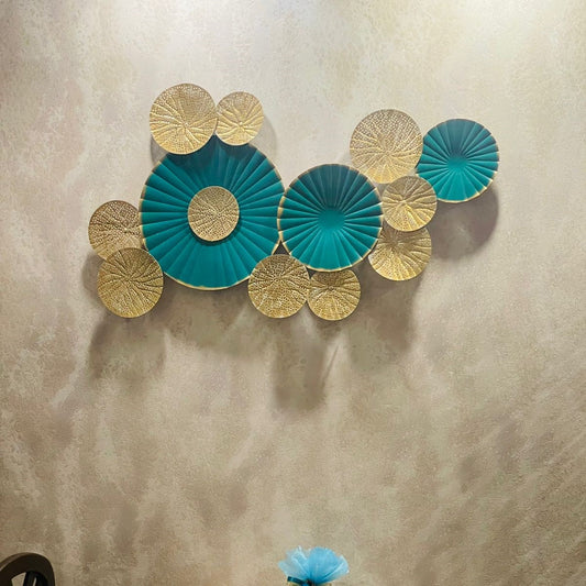 Golden Green Flower 27*48-V Home Decor