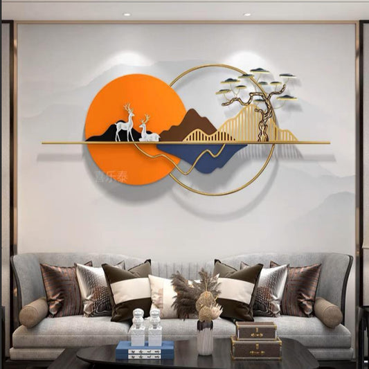 Deer Mount Wall Decor 60*1*26