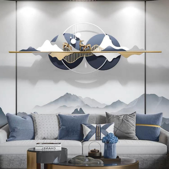 Deer Mount Wall Decor 59*1*26