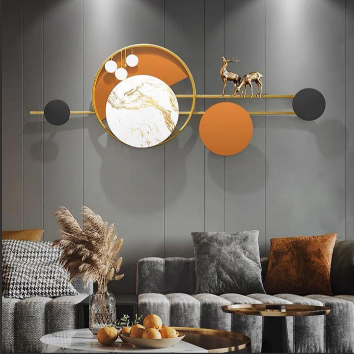 Glamour Deer Wall Decor 60*1*26