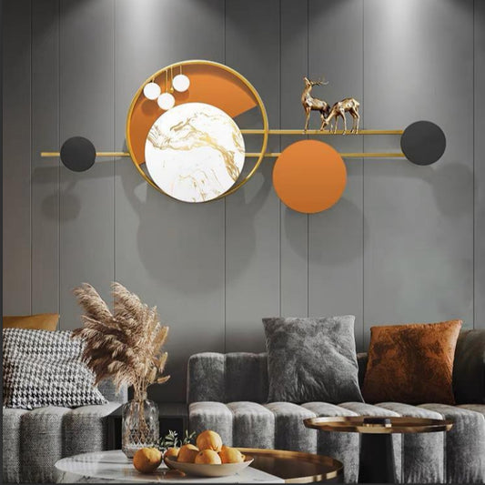 Glamour Deer Wall Decor 60*1*26