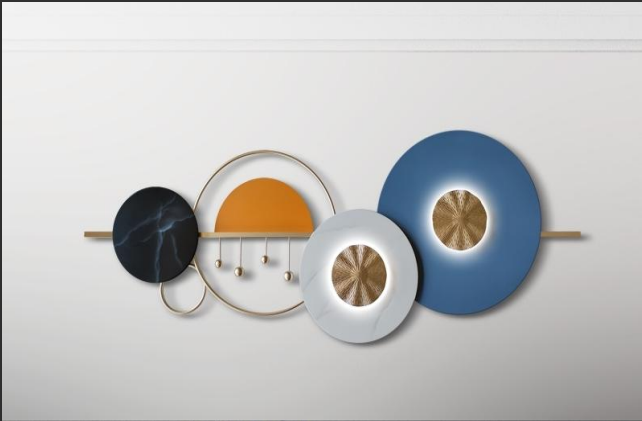 Flourish circle wall decor 47*3*18