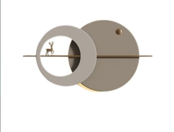 Centre Deer Wall Decor 39*3*20