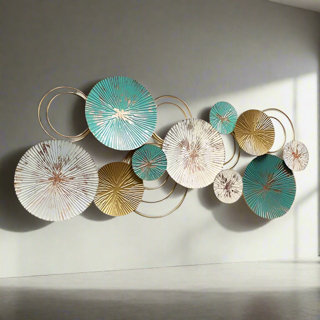 Rings and Circular Plates 24*50-V Home Decor