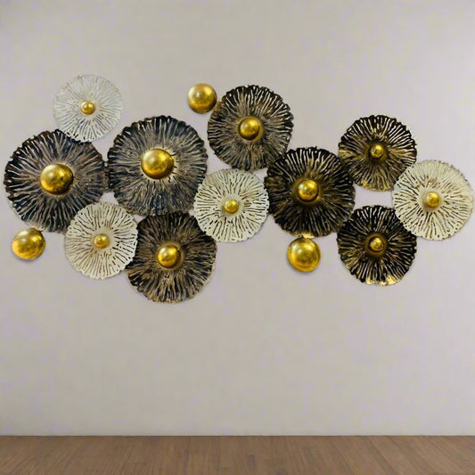 Circular Flowers 60*24-V Home Decor