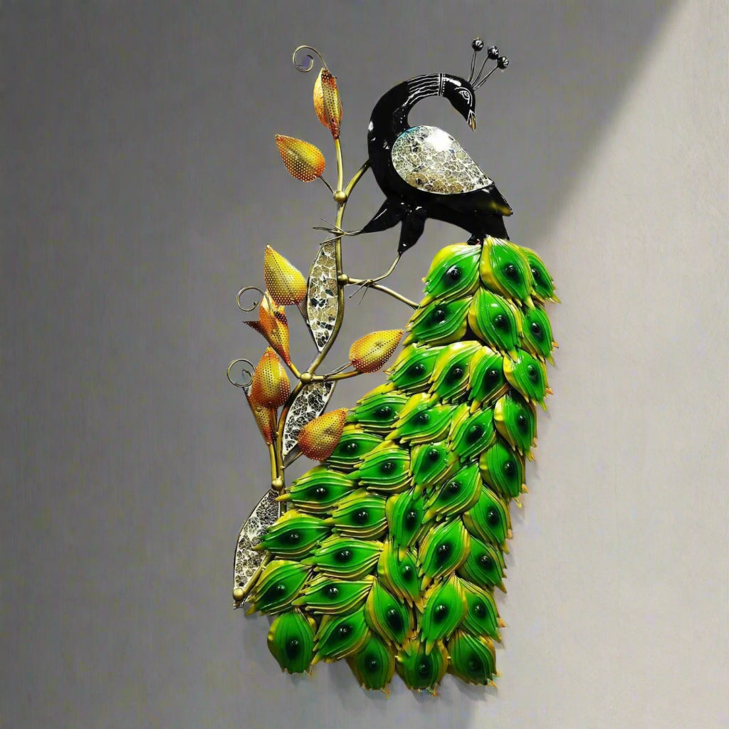 Peacock wall decor 42*20-V Home Decor