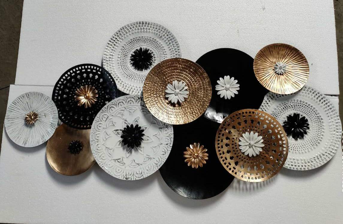 Circle metal wall decor 48*28-V Home Decor