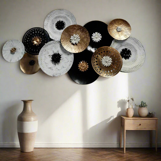 Circle metal wall decor 48*28-V Home Decor