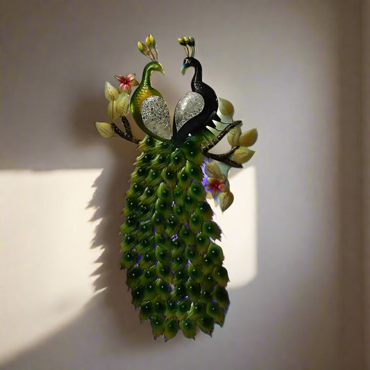 Peacock Pair On Tree Wall Decor 36*60-V Home Decor
