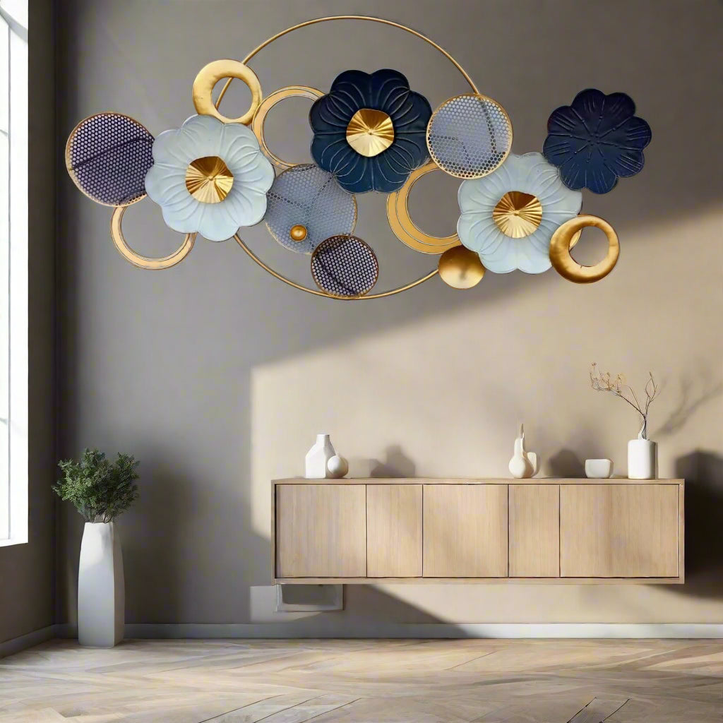 Flower Ring Wall Decor 47*24-V Home Decor
