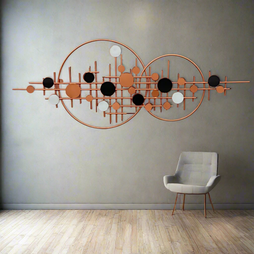 Mesh Ring Wall Decor 22*55-V Home Decor