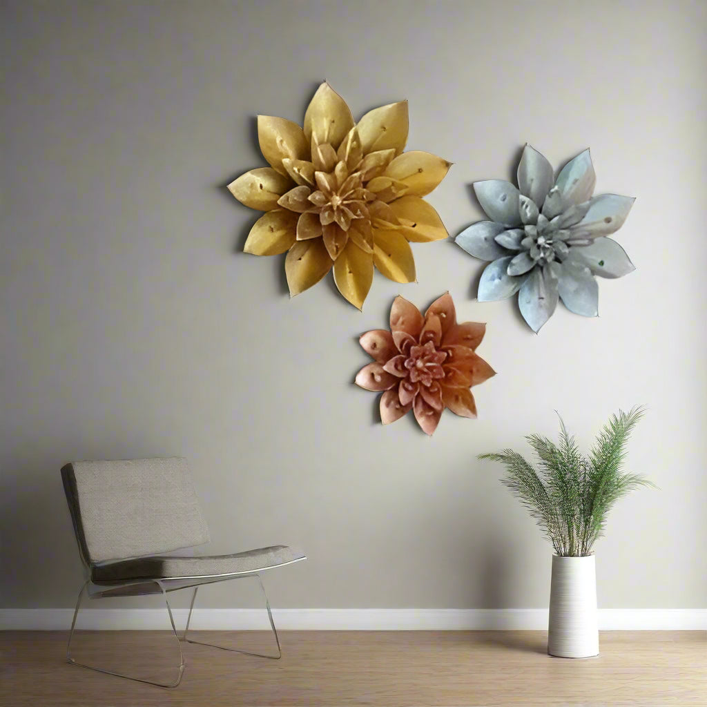 Flower Wall Decor 36*30*24-V Home Decor