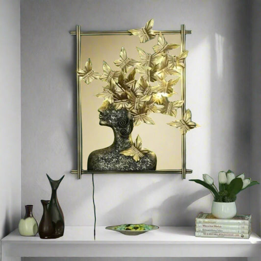 Butterfly Lady 22*2*31-V Home Decor