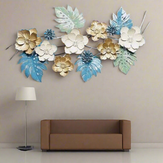 Aster Flowers Wall Decor 26*48-V Home Decor
