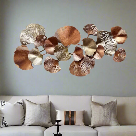 Copper Gingko Leaf  24*48-V Home Decor