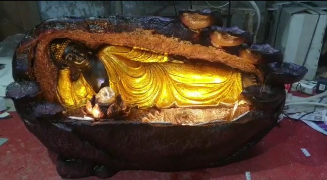 Fiber Sleeping Buddha 12*24*36