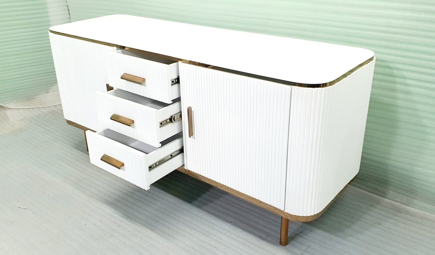 Stainless Steel White Unit 54*16*24-V Home Decor