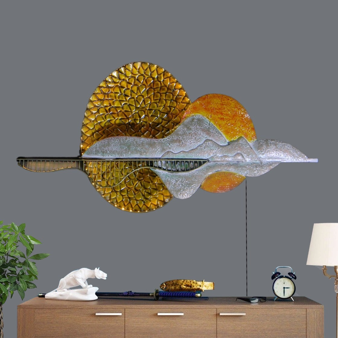 Mountain Wall Decor 36*2*18-V Home Decor