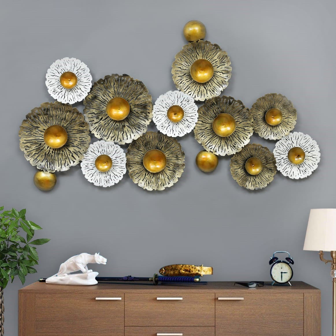 Multicircle Wall Decor 50*3*27-V Home Decor