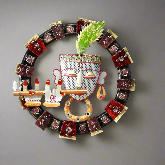 Krishna Bansuri 19*19-V Home Decor