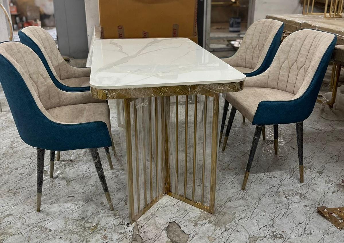 Dining Table with 4 Chairs 56*30*20-V Home Decor