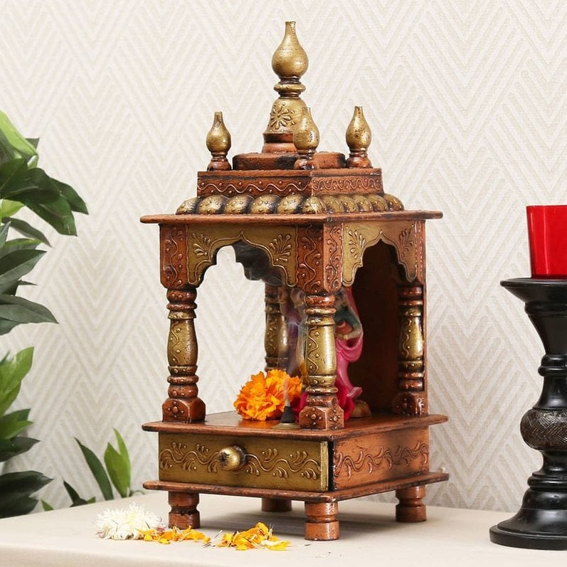 Mango Wood Mandir 18*8*8