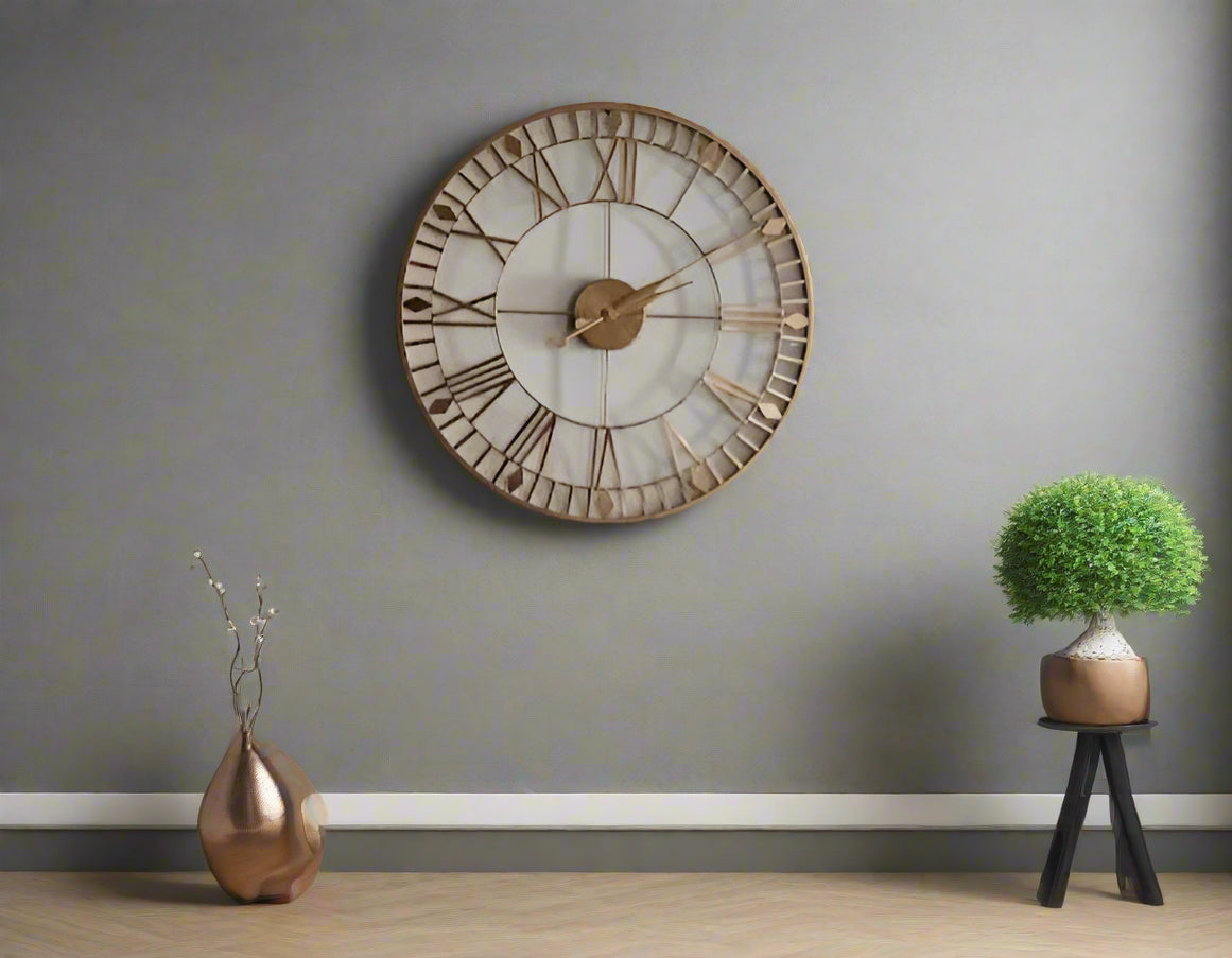 Roman Clock 30*30-V Home Decor