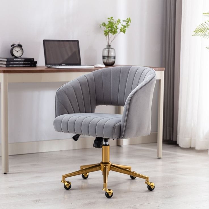 Stainless Steel Office Chair 22*22*40-V Home Decor