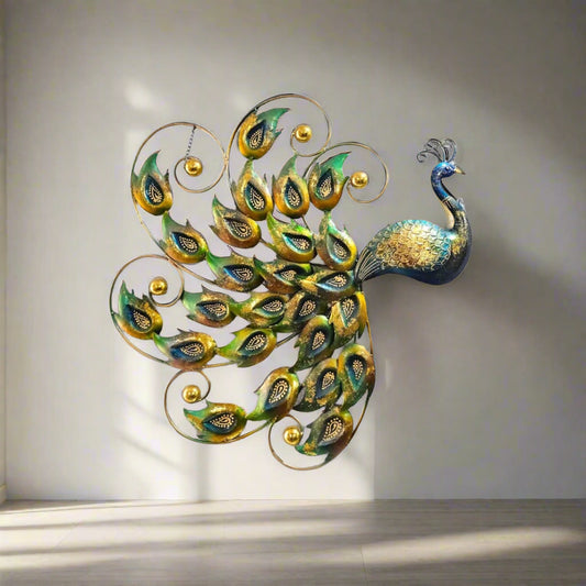 Peacock wall decor 36*36*2-V Home Decor