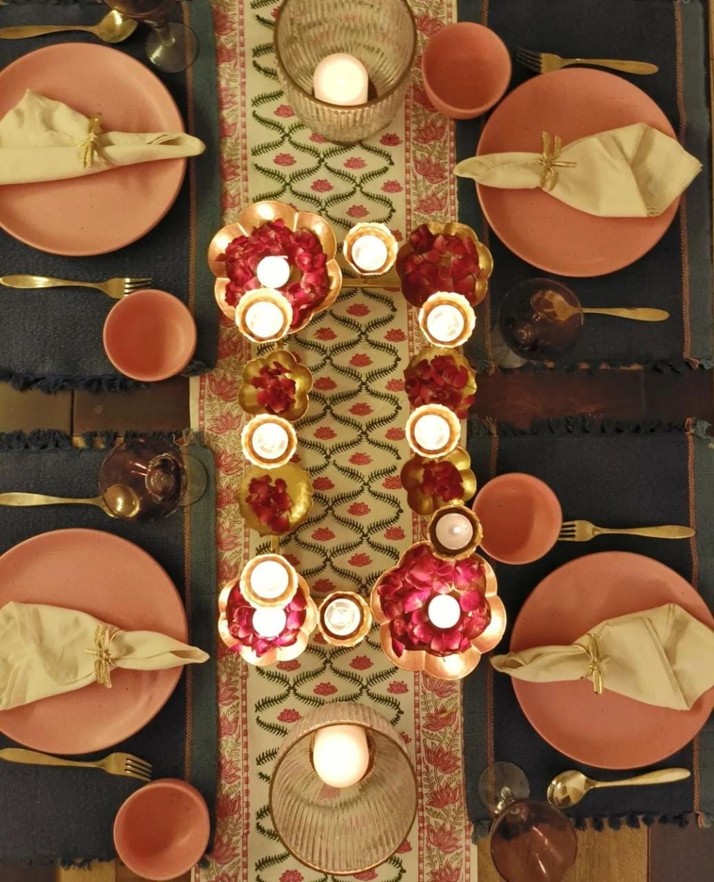 Lotus Flower T-light-V Home Decor