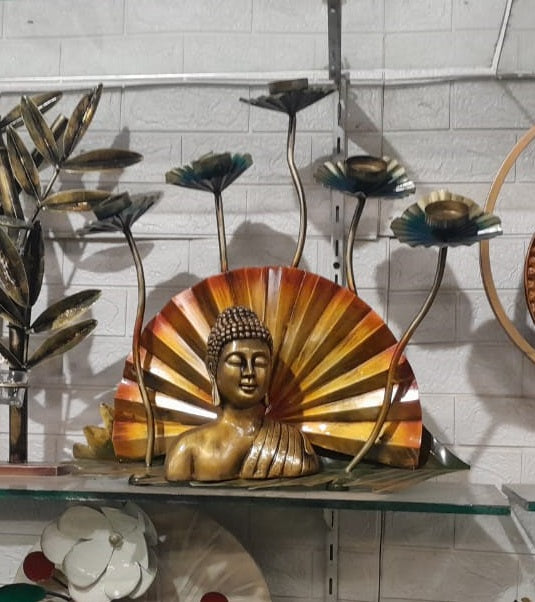 Buddha with 5 tlight 18*22-V Home Decor