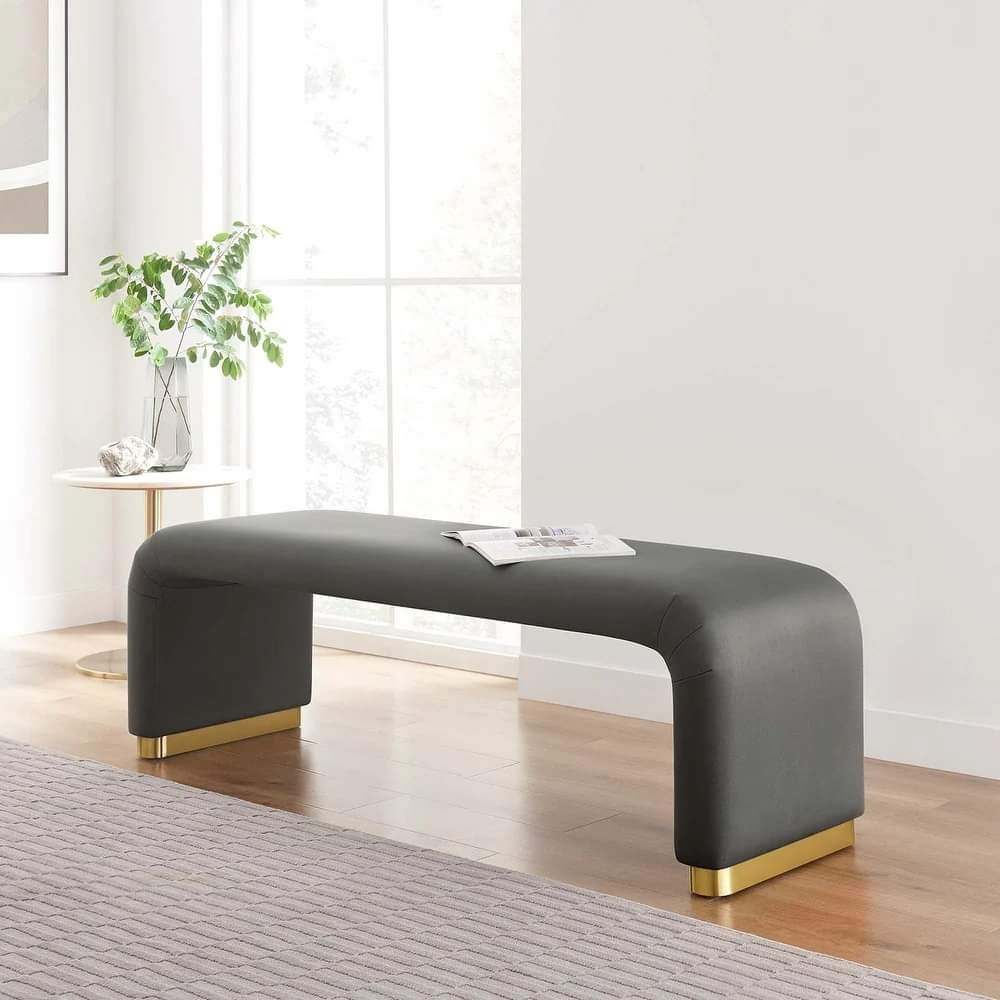 Stainless Steel Base Bench 48*18*18*3-V Home Decor