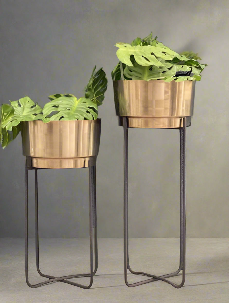 Electroplated Pot Set 31*26-V Home Decor