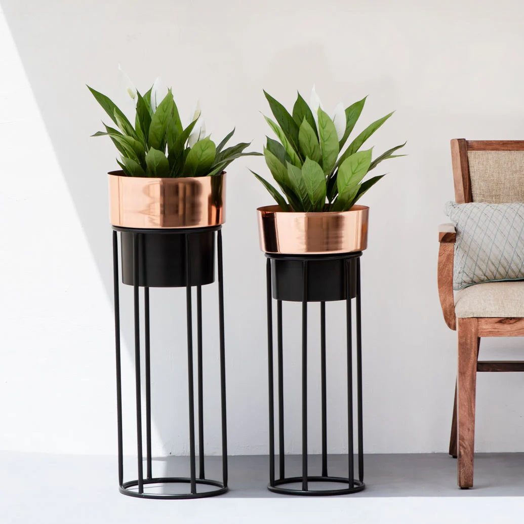Copper Color Pot Set 32*29-V Home Decor