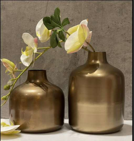 Golden Color Pot Set 7*10-V Home Decor