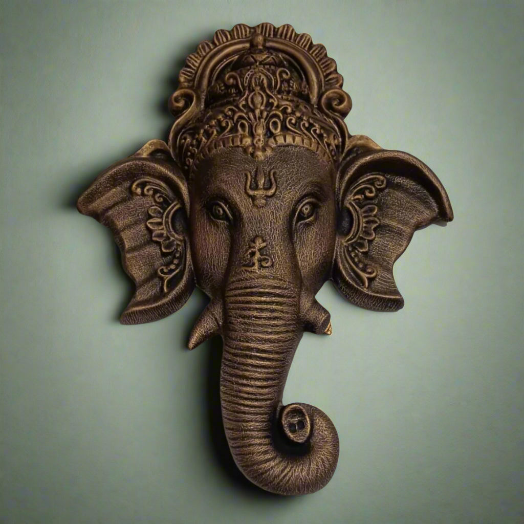 Fibre Ganesha wall decor 24*36-V Home Decor