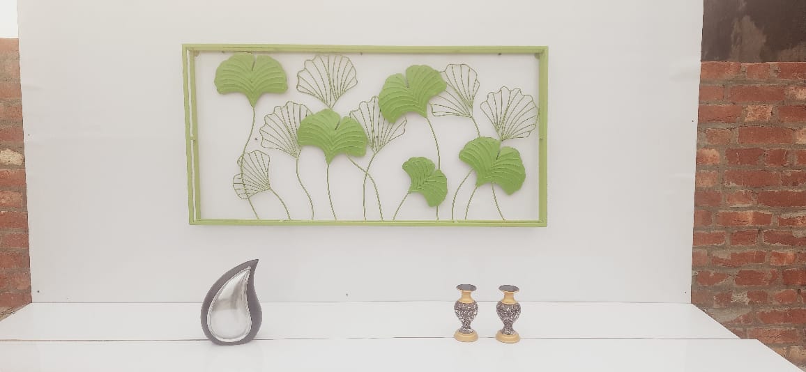 Green Ginkgo Wall decor 48*24-V Home Decor