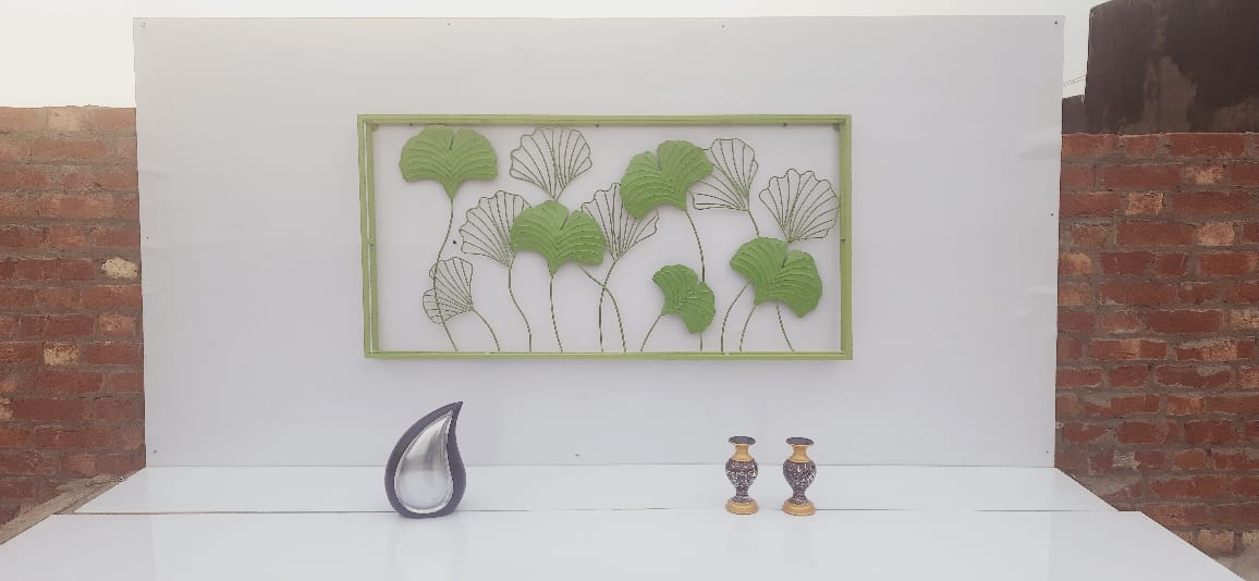 Green Ginkgo Wall decor 48*24-V Home Decor