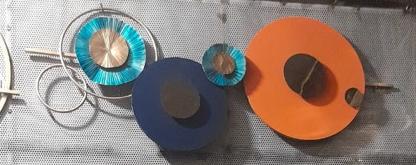 Achma Blue Wall Decor 59*22-V Home Decor