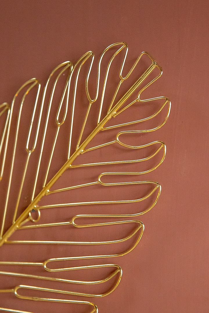 Set Of 2 Leaf wall Decor 12*24-V Home Decor