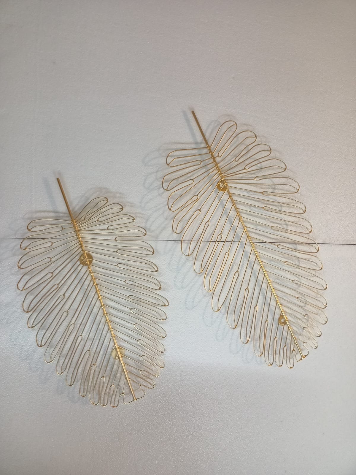 Set Of 2 Leaf wall Decor 12*24-V Home Decor