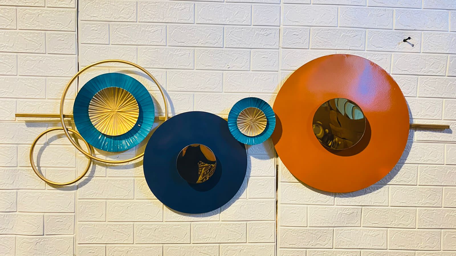 Achma Blue Wall Decor 59*22-V Home Decor