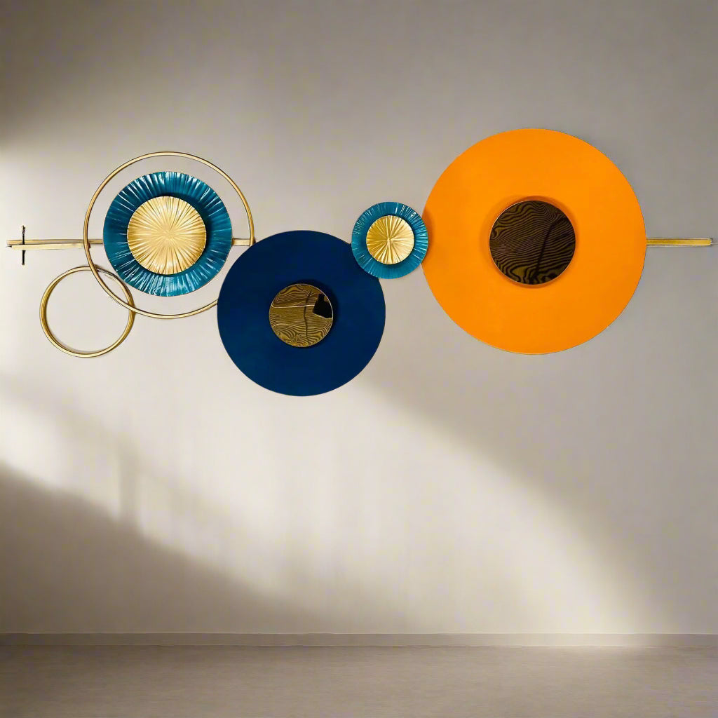 Achma Blue Wall Decor 59*22-V Home Decor