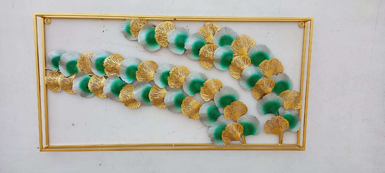 Ginkgo Leaf Frame 40*22-V Home Decor