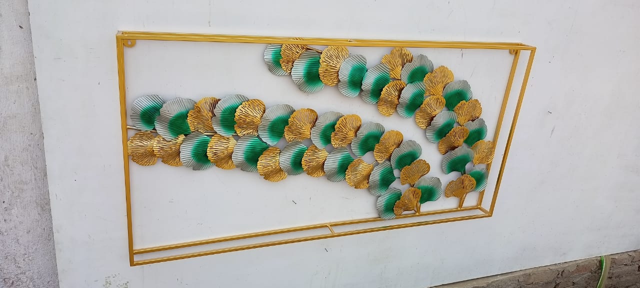 Ginkgo Leaf Frame 40*22-V Home Decor