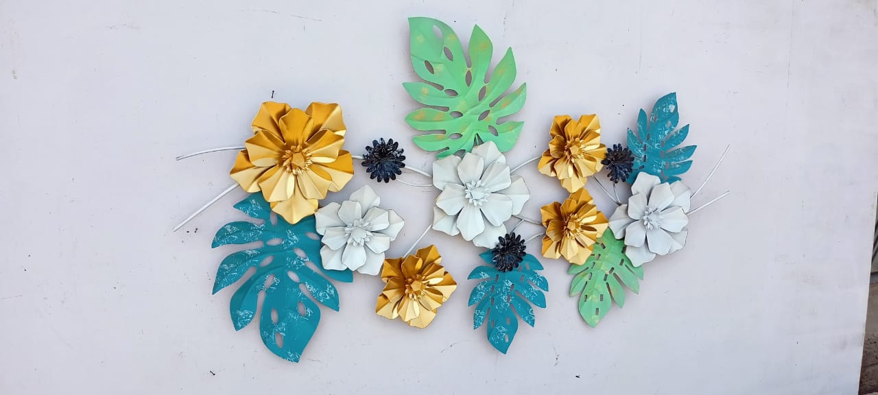 Aster Flowers Wall Decor 26*48