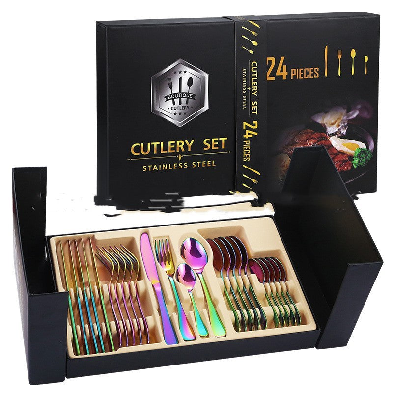 🎁 Stainless Steel Tableware Gift Box Set (100% off)